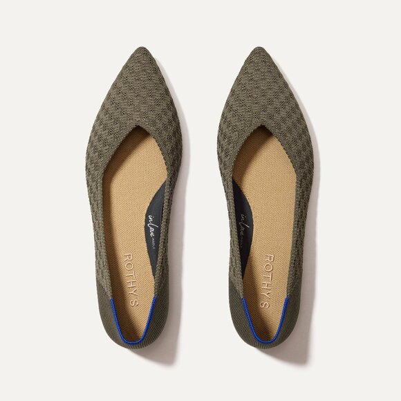 Rothy's Shoes - Rothy's The Point II - Safari Basketweave Size 9